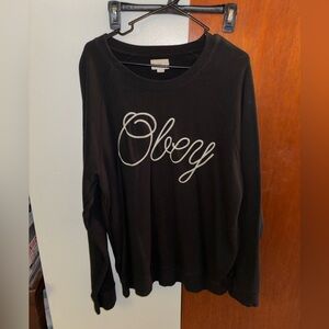 Obey Soft Heavy Knit Sweater